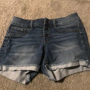 Girls jean shorts